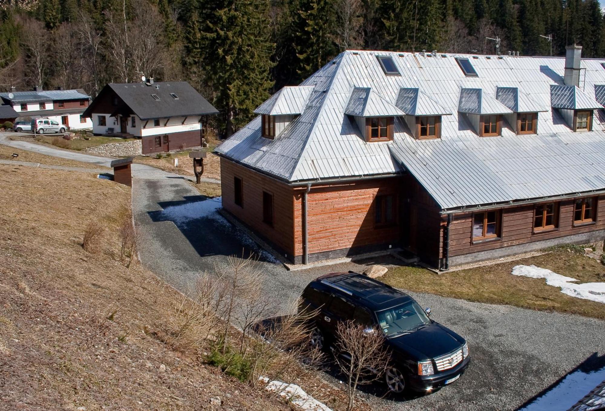 Penzion U Vodopadu Karlova Studánka Exteriör bild